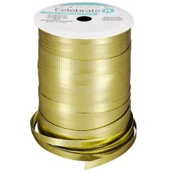 Best reviews of ✔️ 100yd. Gold Crimped Curling Ribbon by Celebrate It™ ⭐