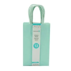 Cheap ✔️ Small Mint Gift Bags by Celebrate It™, 13ct. 🎉