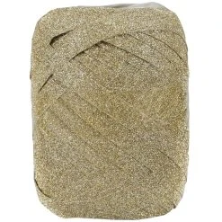 Cheapest ❤️ 18 Pack: 66ft. Gold Glitter Ribbon Keg by Celebrate It™ ❤️