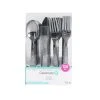Cheap ✨ 6 Pack: Silver ✨ Hammered Plastic Cutlery Set by Celebrate It™ 😍