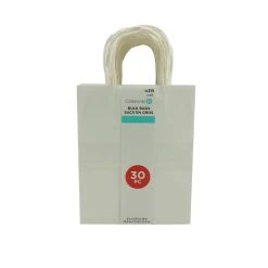 Deals ⭐ Medium White Paper Bags by Celebrate It™ 🧨