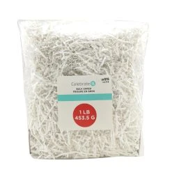 Outlet 🛒 6 Pack: White Paper Shreds by Celebrate It™, 1lb. 🔥