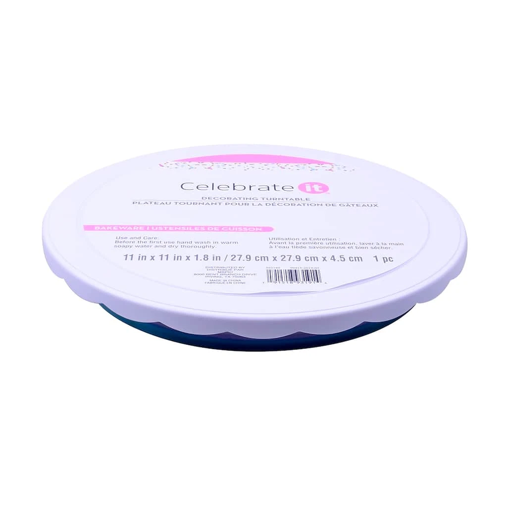 Top 10 ✔️ 8 Pack: Turntable Cake Stand by Celebrate It® ✔️ 1 Top 10 ✔️ 8 Pack: Turntable Cake Stand by Celebrate It® ✔️