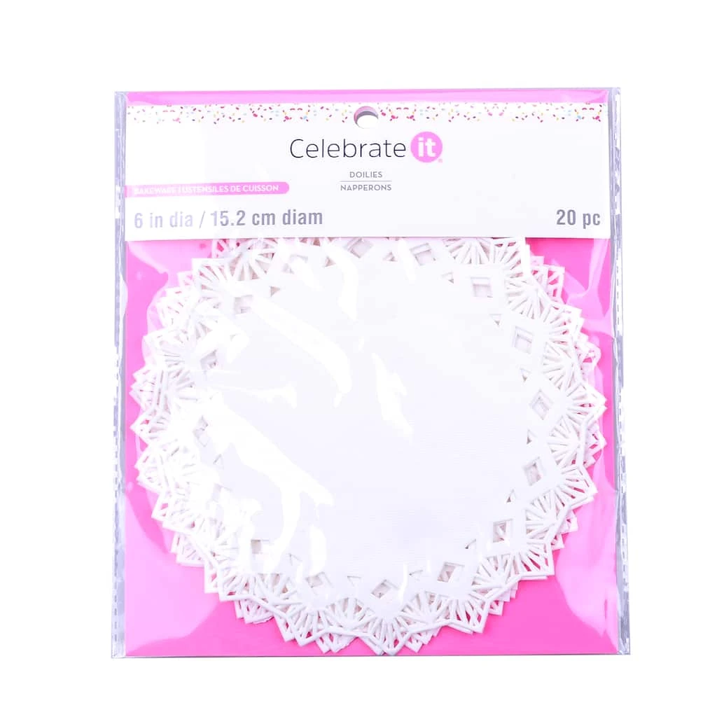 Buy π 6" Paper Doilies by Celebrate It® π 1 Buy π 6" Paper Doilies by Celebrate It® π