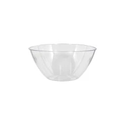 Discount ✔️ 2qt. Clear Plastic Serving Bowl by Celebrate It™ ✔️