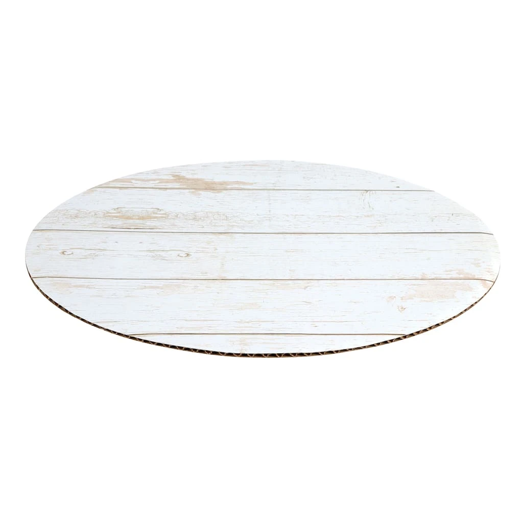 Brand new ⭐ 10" White Wood Grain Cake Boards by Celebrate It® 🥰 2 Brand new ⭐ 10" White Wood Grain Cake Boards by Celebrate It® 🥰 - Image 2