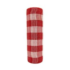 New ⭐ Red & White Buffalo Check Mesh by Celebrate It™ 🌟