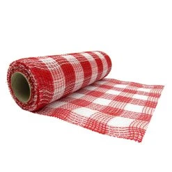 Cheapest ❤️ 12 Pack: 10" Red & White Buffalo Check Mesh by Celebrate It™ 👍 -Celebrate It Sales Shop 10610196 2 1