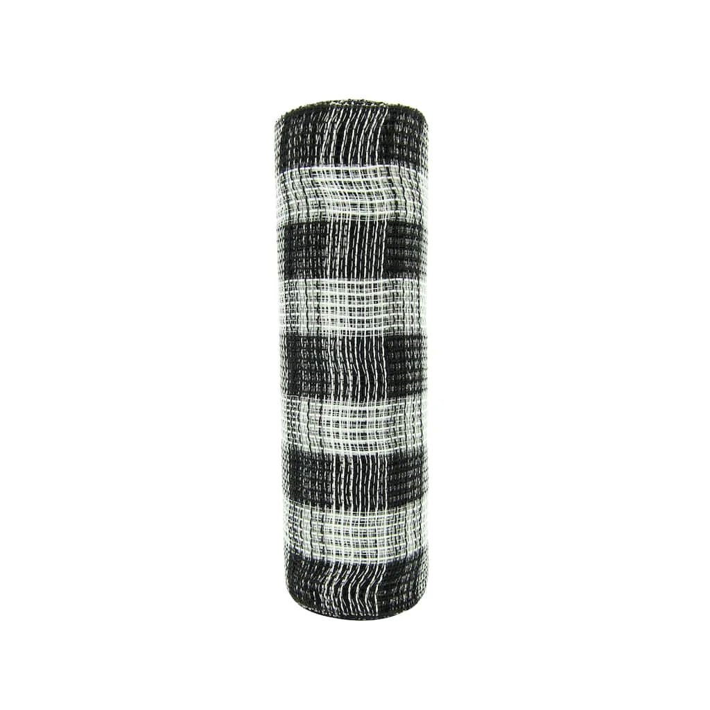 Coupon π₯ 12 Pack: 10" Black & White Buffalo Check Mesh by Celebrate It™ π 1 Coupon π₯ 12 Pack: 10" Black & White Buffalo Check Mesh by Celebrate It™ π