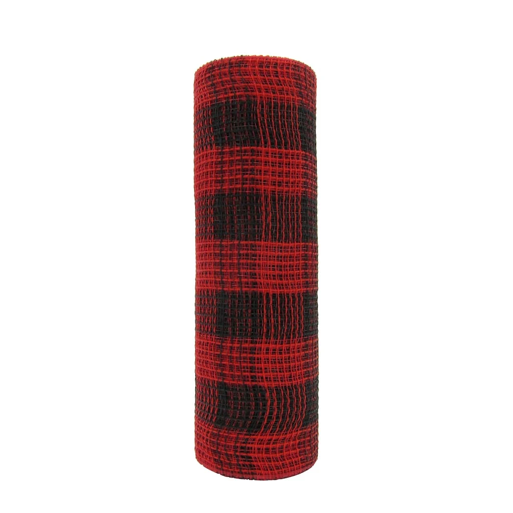 Brand new 🌟 Red & Black Buffalo Check Mesh by Celebrate It™ ✨ 1 Brand new 🌟 Red & Black Buffalo Check Mesh by Celebrate It™ ✨