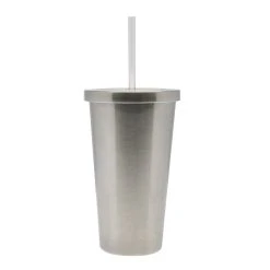 Discount ✨ 19oz. Stainless Steel Tumbler with Straw by Celebrate It™ 😀
