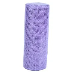 Buy ❤️ 12 Pack: 10" Purple Poly Burlap Mesh by Celebrate It™ ✨