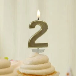 Brand new 😀 Gold Number Candle by Celebrate It® ✔️ -Celebrate It Sales Shop 10626156 3