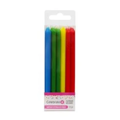 Cheapest 👏 12 Packs: 12 ct. (144 total) Basic Colored Candles by Celebrate It® ✔️