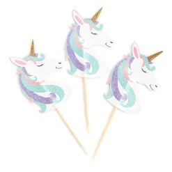 Best Pirce 👍 Glittery Unicorn Treat Toppers by Celebrate It® ✨