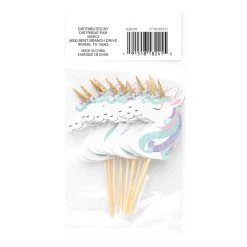Cheapest ⭐ 12 Packs: 12 ct. (144 total) Glittery Unicorn Treat Toppers by Celebrate It® ⌛ -Celebrate It Sales Shop 10626391 4 1