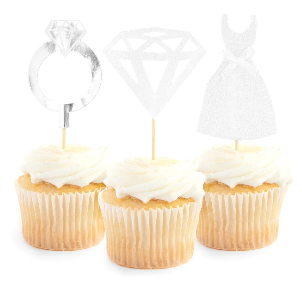 Discount π 12 Packs: 12 ct. (144 total) Wedding Treat Toppers by Celebrate It® π₯ 2 Discount π 12 Packs: 12 ct. (144 total) Wedding Treat Toppers by Celebrate It® π₯ - Image 2