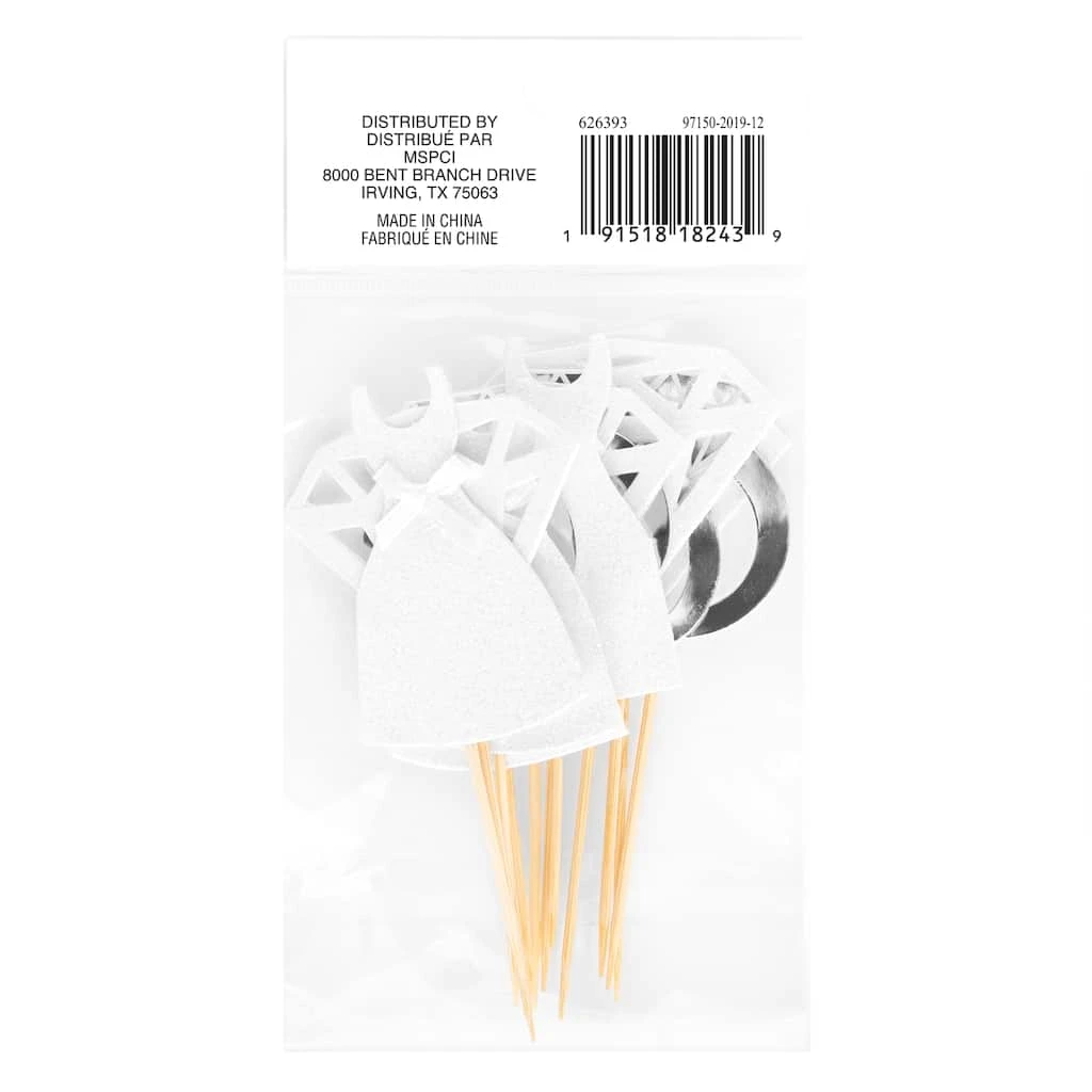 Discount π 12 Packs: 12 ct. (144 total) Wedding Treat Toppers by Celebrate It® π₯ 4 Discount π 12 Packs: 12 ct. (144 total) Wedding Treat Toppers by Celebrate It® π₯ - Image 4