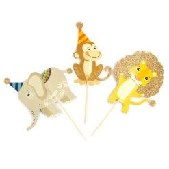 Best reviews of 🔥 Jungle Animal Treat Toppers by Celebrate It® ⭐