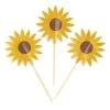 Best Sale 🧨 Glittery Sunflower Treat Toppers by Celebrate It® ⌛