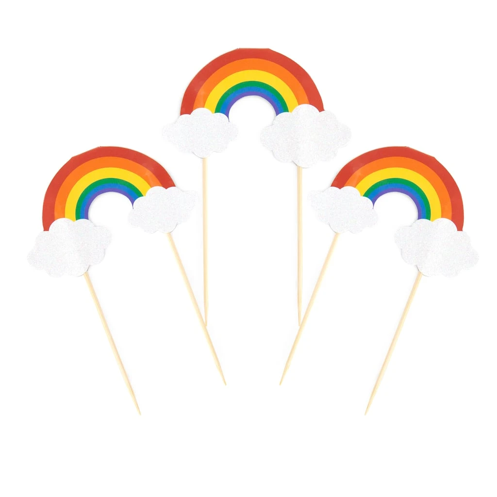 Best deal π 12 Packs: 12 ct. (144 total) Rainbow Treat Toppers by Celebrate It® π 1 Best deal π 12 Packs: 12 ct. (144 total) Rainbow Treat Toppers by Celebrate It® π