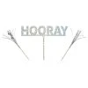 Promo 🎁 Silver Hooray Cake Topper by Celebrate It™ 💯