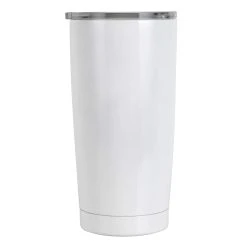 Budget 😉 18.5oz. White Stainless Steel Tumbler by Celebrate It™ 😉