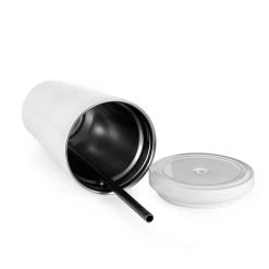 Coupon 😉 19oz. White Stainless Steel Tumbler with Straw by Celebrate It™ 🤩 -Celebrate It Sales Shop 10655231 3