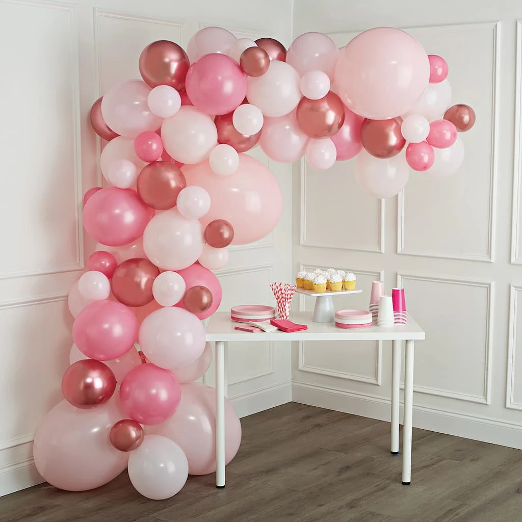 Brand new 🥰 6 Pack: 10ft. Pink Balloon Garland by Celebrate It™ ✨ 1 Brand new 🥰 6 Pack: 10ft. Pink Balloon Garland by Celebrate It™ ✨