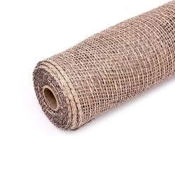 Hot Sale ✨ 12 Pack: 10" Poly Burlap Mesh by Celebrate It™ ❤️ -Celebrate It Sales Shop 10658577 3 1