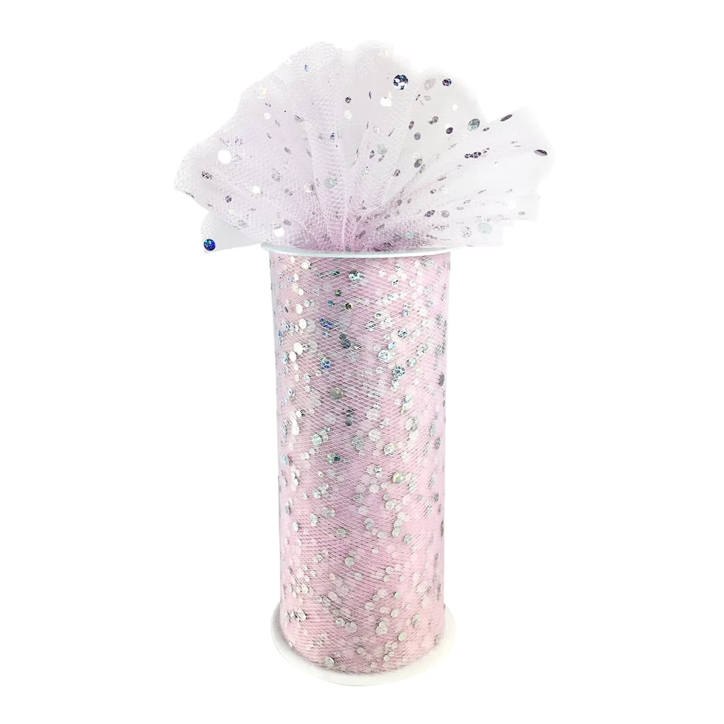 Brand new π 12 Pack: 6" Holographic Foil Sequins Tulle by Celebrate It™ π― 3 Brand new π 12 Pack: 6" Holographic Foil Sequins Tulle by Celebrate It™ π― - Image 3