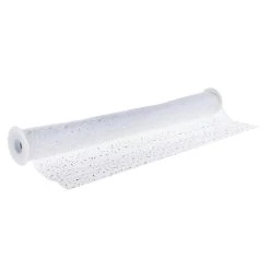 Best Pirce 🌟 54" White Holographic Dot Tulle by Celebrate It™ 🔥