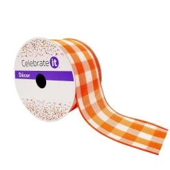 Cheapest ⌛ 12 Pack: 2.5" Wired Buffalo Check Ribbon by Celebrate It™ Décor 😀