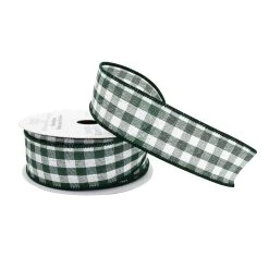 Cheap ✔️ 1.5" Gingham Wired Ribbon by Celebrate It™ Décor 🤩 -Celebrate It Sales Shop 10659014 2