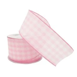 Best reviews of 😉 2.5" Gingham Wired Ribbon by Celebrate It™ Décor 🤩 -Celebrate It Sales Shop 10659020 2
