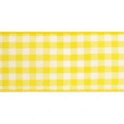 Deals 🎉 2.5" Gingham Wired Ribbon by Celebrate It™ Décor 🎁 -Celebrate It Sales Shop 10659023 3