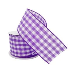 Deals ⌛ 2.5" Gingham Wired Ribbon by Celebrate It™ Décor 😀 -Celebrate It Sales Shop 10659027 2