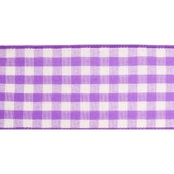 Wholesale 😉 12 Pack: 2.5" Gingham Wired Ribbon by Celebrate It™ Décor 🎉 -Celebrate It Sales Shop 10659027 3 1