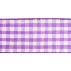 Deals ⌛ 2.5" Gingham Wired Ribbon by Celebrate It™ Décor 😀 -Celebrate It Sales Shop 10659027 3
