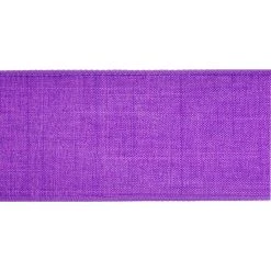 Cheap 👍 2.5" Faux Linen Wired Ribbon by Celebrate It™ Décor 🔥 -Celebrate It Sales Shop 10659031 3