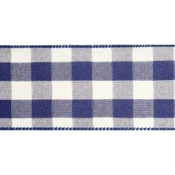 Cheap ✔️ 2.5" Buffalo Check Wired Ribbon by Celebrate It™ Décor ⌛ -Celebrate It Sales Shop 10659035 3