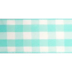 Buy ⌛ 12 Pack: 2.5" Buffalo Check Wired Ribbon by Celebrate It™ Décor 💯 -Celebrate It Sales Shop 10659038 3 1