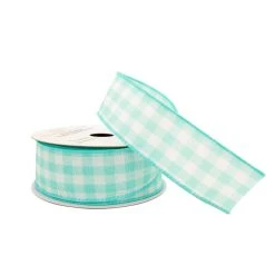 Buy ❤️ 1.5" Gingham Wired Ribbon by Celebrate It™ Décor 👏 -Celebrate It Sales Shop 10659044 2