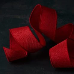 Wholesale 😍 1.5" Faux Linen Wired Ribbon by Celebrate It™ 🛒 -Celebrate It Sales Shop 10659051 20