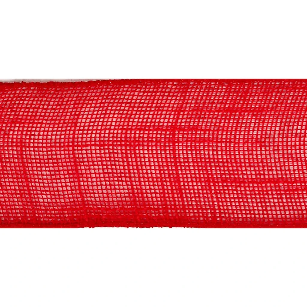 Cheap ❤️ 12 Pack: 2.5" Faux Burlap Wired Ribbon by Celebrate It™ ✔️ 3 Cheap ❤️ 12 Pack: 2.5" Faux Burlap Wired Ribbon by Celebrate It™ ✔️ - Image 3