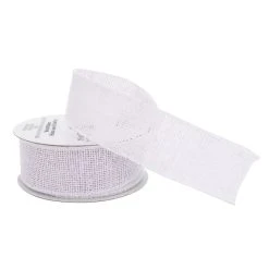 Best deal 🥰 12 Pack: 1.5" Faux Burlap Wired Ribbon by Celebrate It™ ❤️ -Celebrate It Sales Shop 10659061 2 1