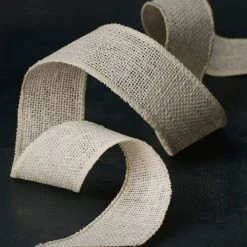 Discount 🎉 1.5" Ivory Faux Burlap Wired Ribbon by Celebrate It™ 🌟 -Celebrate It Sales Shop 10659072 20
