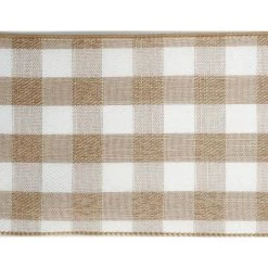 Flash Sale 🔔 4" Buffalo Check Wired Ribbon by Celebrate It™ Décor 🛒 -Celebrate It Sales Shop 10659099 3