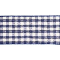 Outlet 🌟 12 Pack: 2.5" Gingham Wired Ribbon by Celebrate It™ Décor ⭐ -Celebrate It Sales Shop 10659100 3 1
