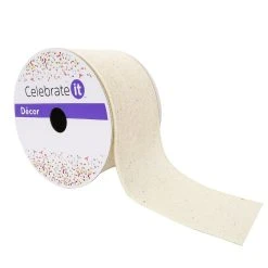 Best deal ✨ 2.5" Muslin Wired Ribbon by Celebrate It™ Décor ✨